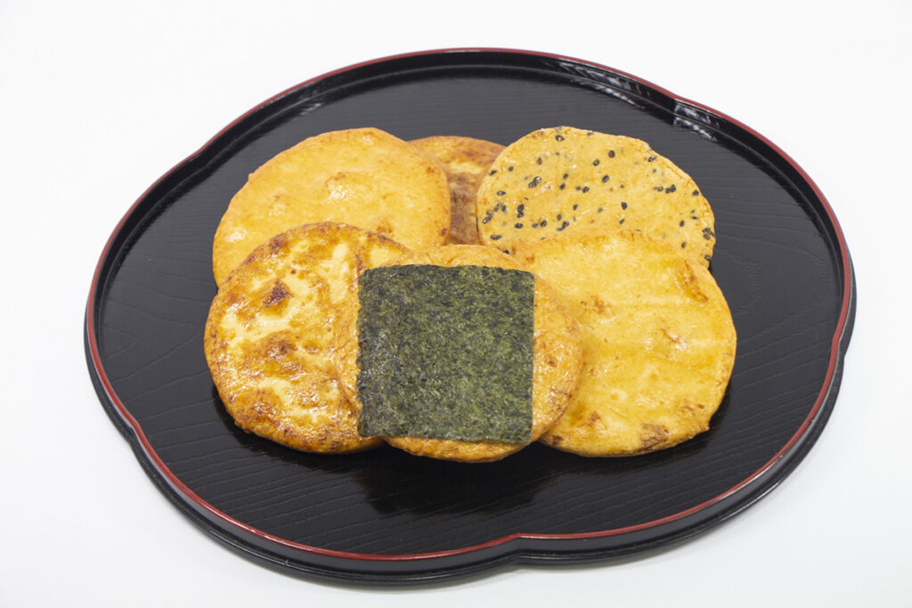 日本三大せんべいの1つ「草加せんべい」の画像