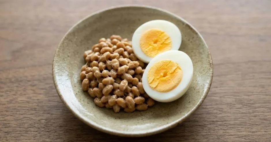 納豆とゆで卵の食べ合わせは問題ない？栄養面についても解説