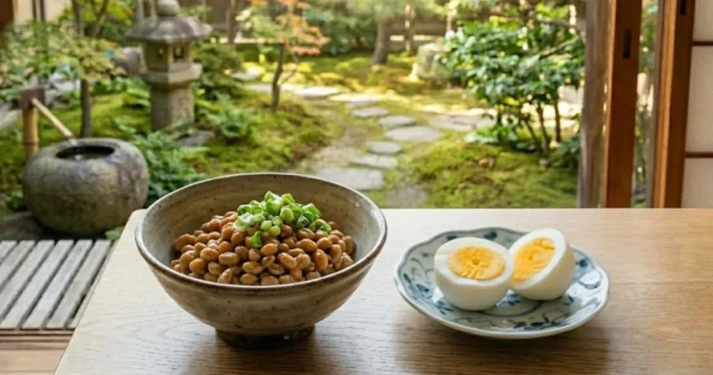 納豆とゆで卵の食べ合わせが悪いのは本当?