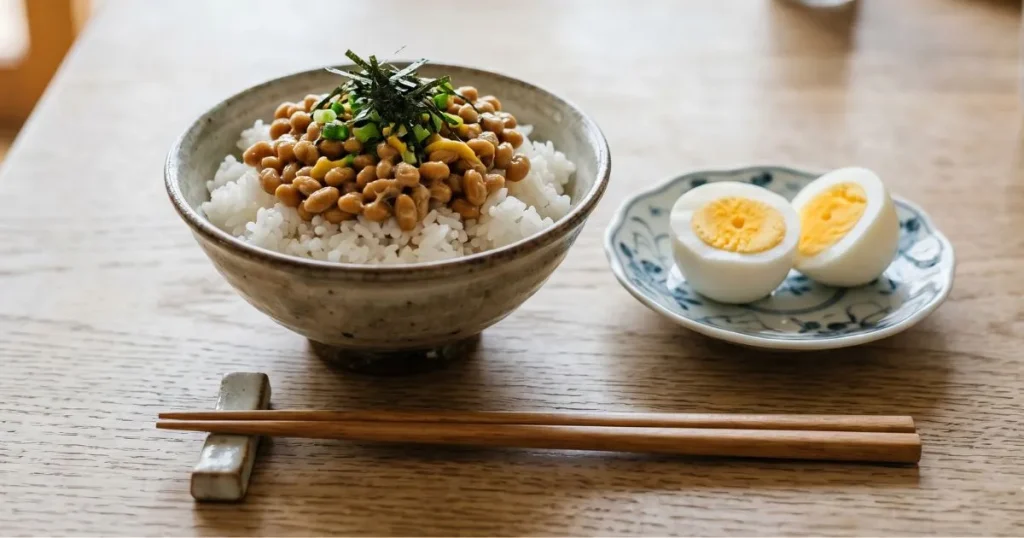 納豆とゆで卵の食べ合わせまとめ